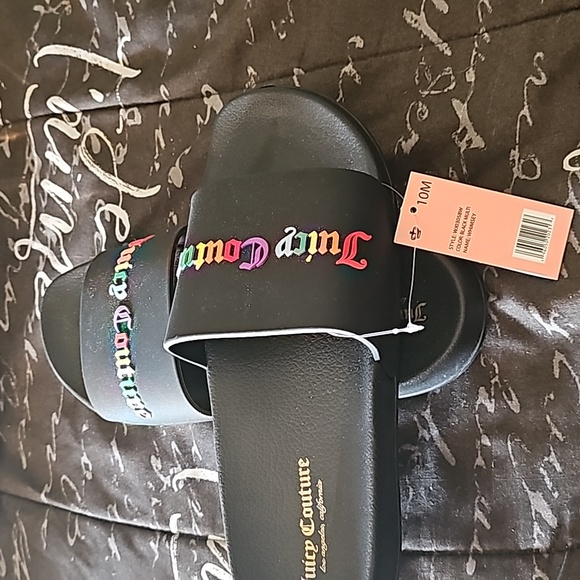 💜NWT Juicy Couture Slides💜Size 10 - Picture 3 of 3